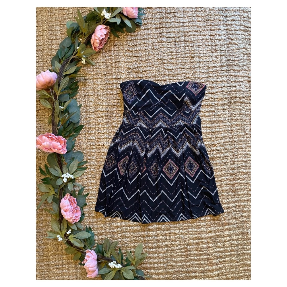 2x strapless summer dress boho style